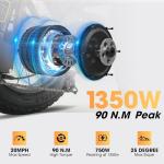 Skeri 750W Folding Electric Tricycle for Adults