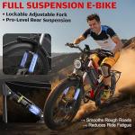 3000W Dual Motor Electric Bike for Adults