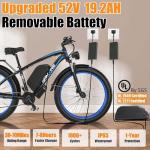 GAMVIRE 24" Fat Tire Electric Bike 2000W