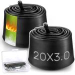 BONLATE 20x3.0 Fat Bike Inner Tubes - 2-Pack