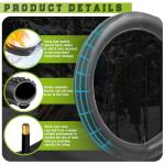 BONLATE 20x3.0 Fat Bike Inner Tubes - 2-Pack