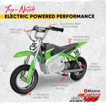 Razor MX400 Kids Electric Dirt Bike - Green