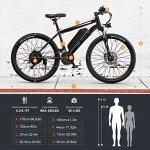 TotGuard 700W Electric Mountain Bike for Adults