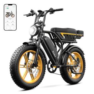 1500W Electric Bike for Adults - 28 MPH Off-Road