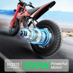 Gyroor S1 Kids Electric Balance Bike with LED Tail Light