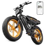 TST 1500W Electric Bike for Adults, 60 Mile Range
