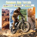 TST 1500W All-Terrain Electric Bike for Adults