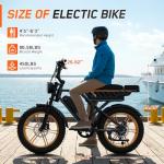 1500W Retro Electric Bike with Removable Battery