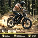 TST 1500W All-Terrain Electric Bike for Adults
