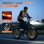 1500W Retro Electric Bike with 65 Mile Range