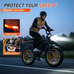 1500W Electric Bike with Fat Tires and Suspension