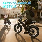 TST Adult Electric Bike - 1500W Fat Tire E-Bike