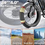 ZHXEBGY 9000W Peak 60V 1560Wh Battery High-Power Dual Motor Ebike, 46MPH 90-100 Miles Long Range, Fat Tire Electric Bike for Adults Men with Hydraulic Disc Brake Electric Bicycle for Off-Road (Black)