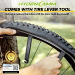 26x4.0 Fat Bike Tubes with Tire Levers - 2 Pack