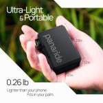 Mini Bike Pump, 120 PSI Mini Electric Bike Pump, 120g, Smart Auto-Stop, ±1 PSI Accuracy, Portable Electric Bike Pump Works with Presta & Schrader Valves