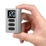 Vorproform Mini Electric Bike Pump with Gauge, Max 120 PSI Portable Bicycle Pump, Auto Stop A5 Nano Ebike Motorcycle Accessories, Tools for MTB, City, Road Bike,Ball