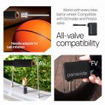 Mini Bike Pump, 120 PSI Mini Electric Bike Pump, 120g, Smart Auto-Stop, ±1 PSI Accuracy, Portable Electric Bike Pump Works with Presta & Schrader Valves