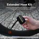 CYCPLUS AS2 Ultra Tiny Bicycle Pump with Gauge, Max 120 PSI Electric Mini Pump, Auto Stop, with Presta and Schrader Valve for E-Bike, MTB, and Road Bike AS2 Ultra (3.06oz)