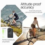 Mini Bike Pump, 120 PSI Mini Electric Bike Pump, 120g, Smart Auto-Stop, ±1 PSI Accuracy, Portable Electric Bike Pump Works with Presta & Schrader Valves