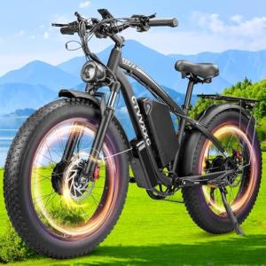 6000W Dual Motor Electric Bike - 45 MPH Speed