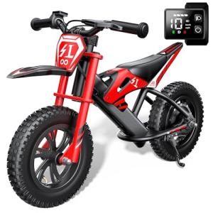 Gyroor S1 Kids Electric Balance Bike with LED Tail Light
