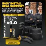 Ultraverse 26" Fat Tire Inner Tube Set