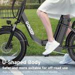 1800W Electric Bike for Adults, 52V/18.2AH Removable Battery Electric Bike, 86 Miles Long Range Foldable Fat Tire Electric Bicycle, 7-Speed Electric Commuter Bicycles, UL2849 Certified, Max 330LBS