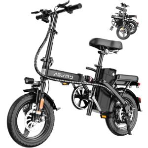 Askmy Foldable Electric Bike for Adults & Teens