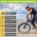 26x4.0 Fat Bike Tubes with Tire Levers - 2 Pack