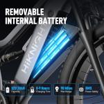 HiKNiGHT Dual Motor Electric Bike Peak 3000W, 52V 20AH Battery E Bike for Adults 26 Inch Fat Tire Mountain Electric Bicycle 38 MPH, Full Suspension Dual Hydraulic Disc Brake, Up to 90 Miles Range