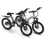 SKIRAI Electric Bike for Kids, 250W Brushless Motor, 25.2V 7Ah Battery, 3 Speeds up to 15.5 mph, Magnesium Alloy Frame Ebike for Kids 8 to 12