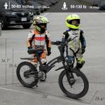 SKIRAI Electric Bike for Kids, 250W Brushless Motor, 25.2V 7Ah Battery, 3 Speeds up to 15.5 mph, Magnesium Alloy Frame Ebike for Kids 8 to 12