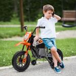Qaba Kids Electric Dirt Bike with Training Wheels