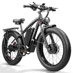6000W Dual Motor Electric Bike - 45 MPH Speed