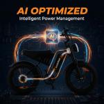 LuckRoll Electric Bike Moped for Adults with NFC & Password Unlock, 2000 peak/1500W Peak, 40MPH, 48V 15/25Ah E-Bike, 80-60 Miles Electric Motorcycle, 20" Fat Tire Electric Dirt Bike