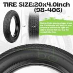 WEEROCK 20" Fat Tire E-Bike Replacement Pair