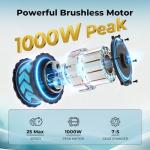 Jasion EB5 1000W Electric Mountain Bike for Adults