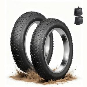20x4.0 Fat Tire Electric Bike Tires - 2-Pack