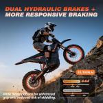 3500W Electric Dirt Bike for Teens and Adults