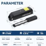 36V 10Ah Lithium E-Bike Battery Pack