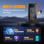 KORNORGE 36V 6Ah Lithium Battery Pack for E-Bikes