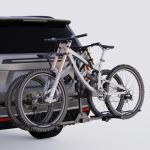 Smart, Foldable Hitch Bike Rack for 2 E-Bikes