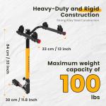 Hitch Mount Bike Rack for Cars and SUVs