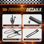 Smart, Foldable Hitch Bike Rack for 2 E-Bikes