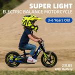 AIII Kids Lightweight Electric Dirt Bike, 10MPH