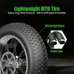 20x4.0 Fat Tire Electric Bike Tires - 2-Pack