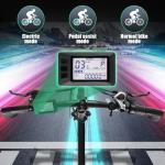 Vivi Folding Electric Bike for Adults, 20" x 2.4 Fat Tire Ebike, Peak 1000W Foldable Electric Bicycle, 22MPH Commuter E-Bike with 48V Removable Battery, 7 Speed, SGS Certified to UL2849