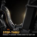 1000W Folding Electric Bike, 48V 20.8AH Large Removable Battery E-Bike, 30+MPH, 80 Miles Max Range, 20" Fat Tire Electric Bike for Adults, Adult Electric Bicycles Commute E-Bikes For Women/Men