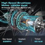 Vivi 1000W Electric Commuter Bike for Adults