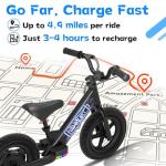 Hiboy BK1 Kids Electric Balance Bike, 12" Tires